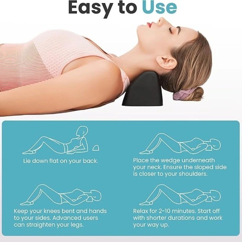 Purify Life Occipital Release Tool TMJ Relief Device Cervical Traction Pillow