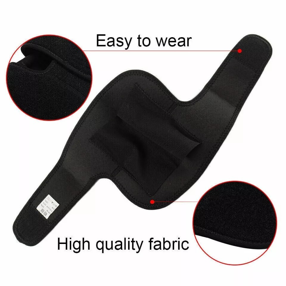 Elbow Sleeve Brace Wrap Adjustable Support Arm Arthritis Tendonitis Pain Relief