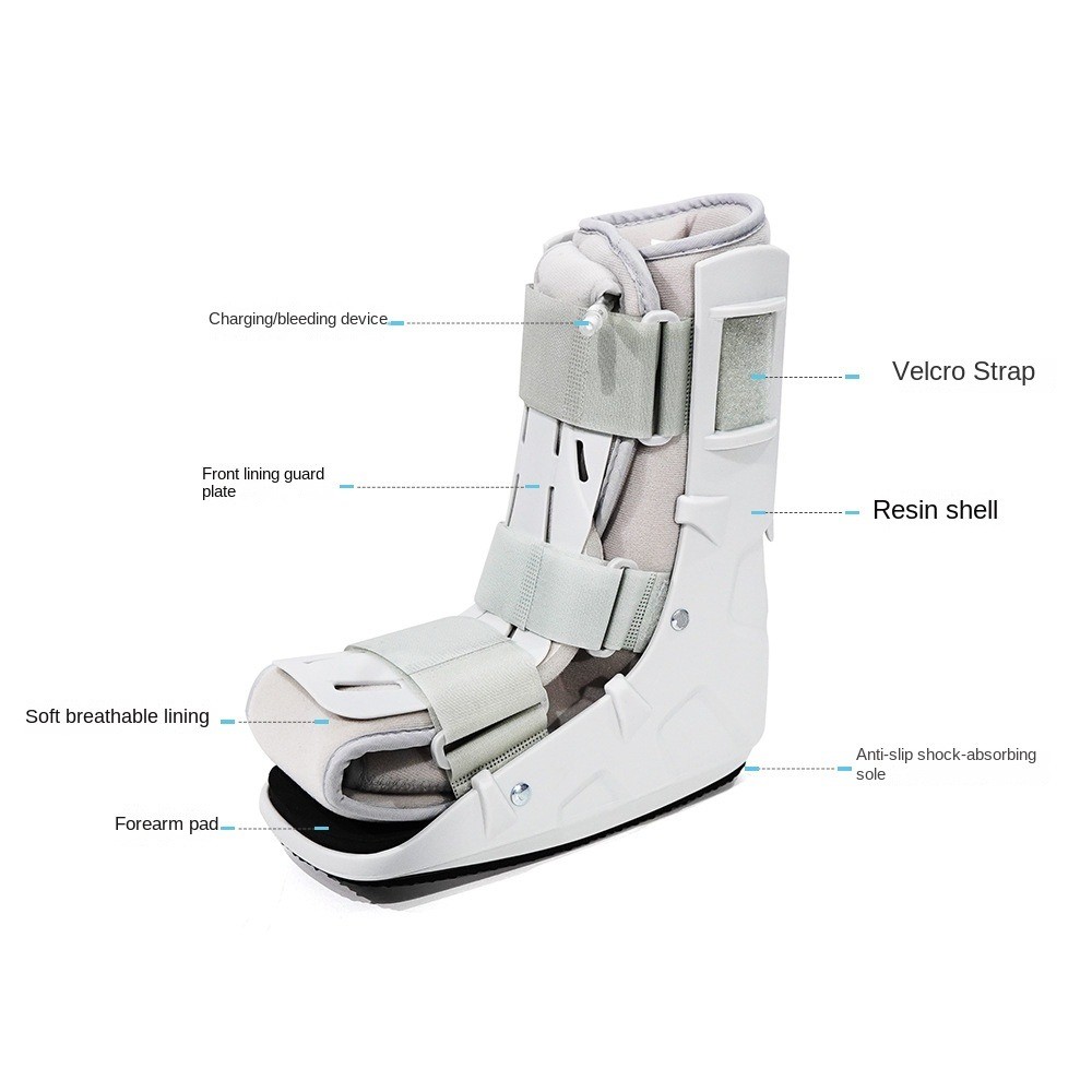 Fracture Walking Boot Medical Recovery Protection and Ankle Support Brace New
