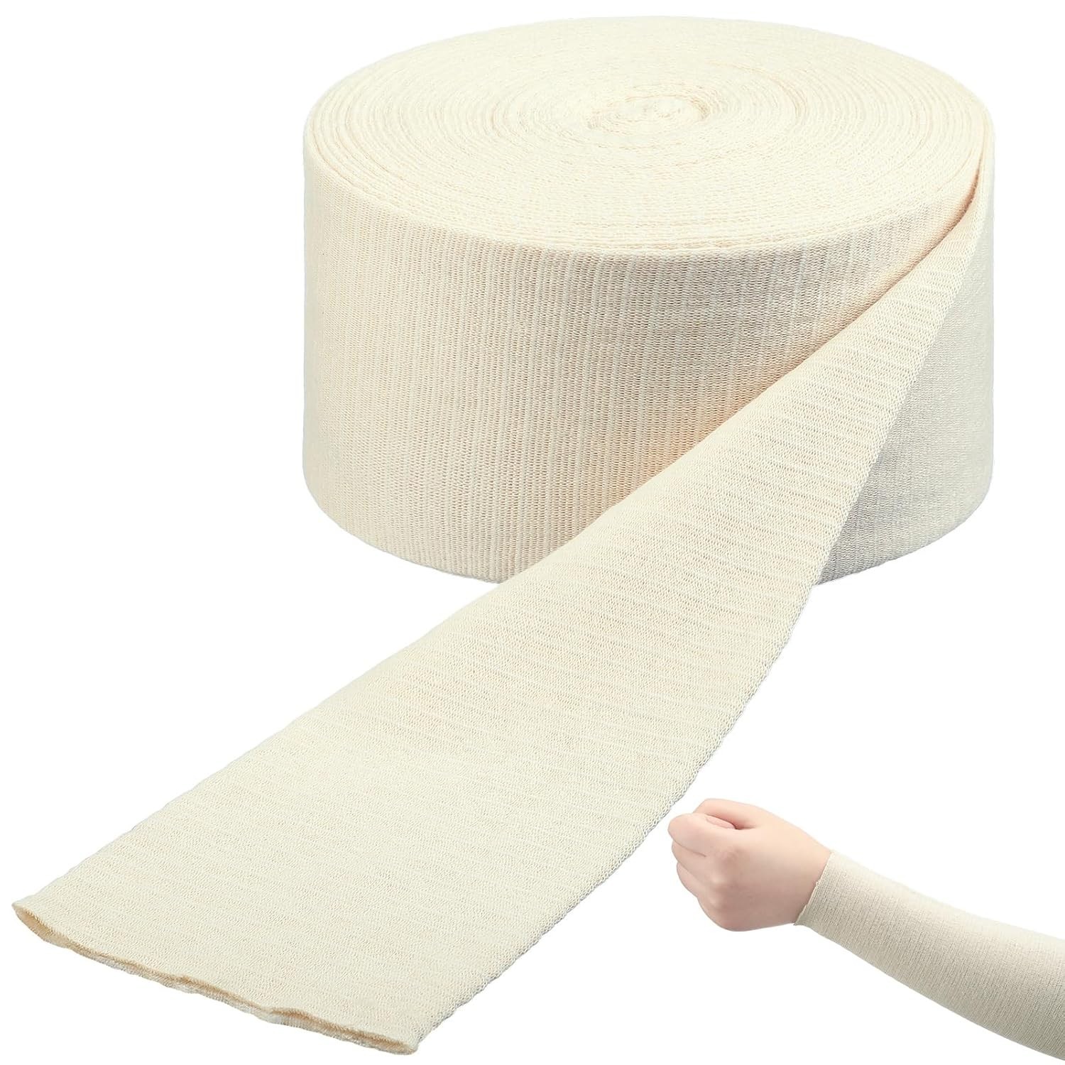 Cotton Tubular Stockinette Gauze Roll Tubular Arm Stocking Elastic Leg Stocki…