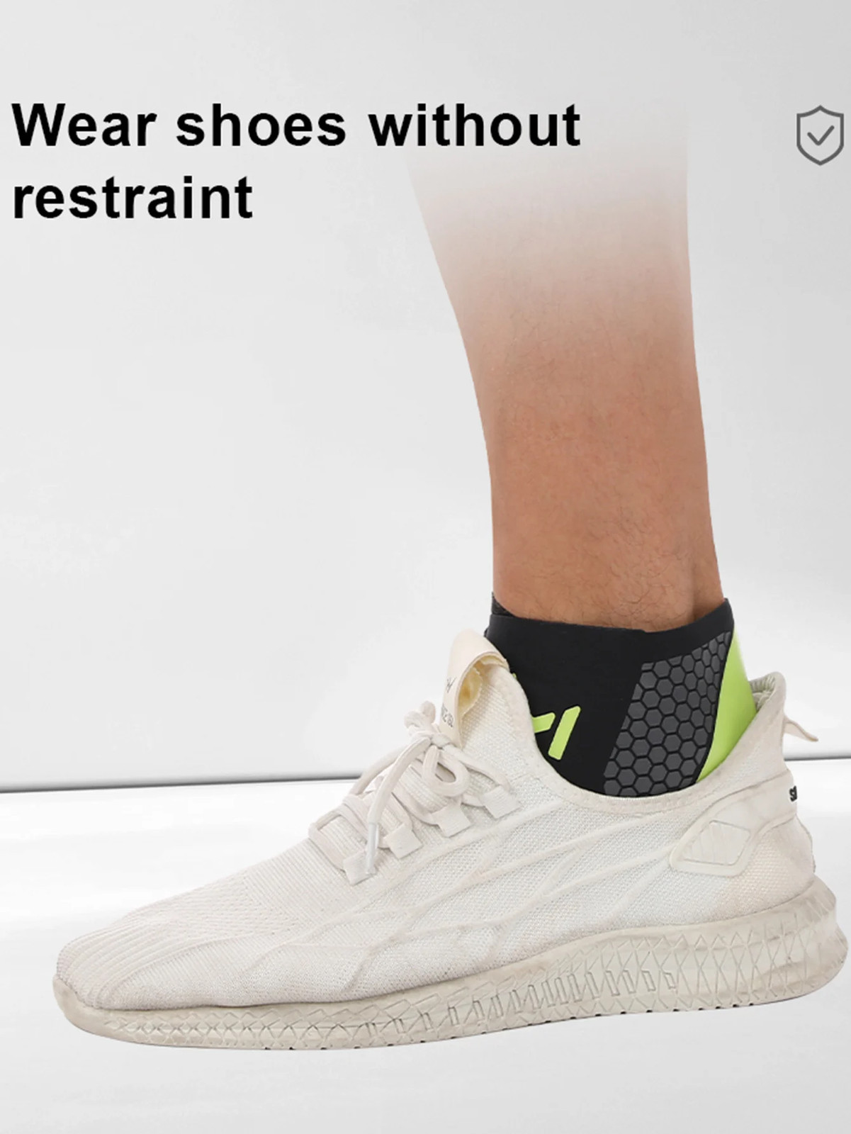 1pc Copper Ankle Support Compression Sleeve Brace for Gym/Sports Men Women