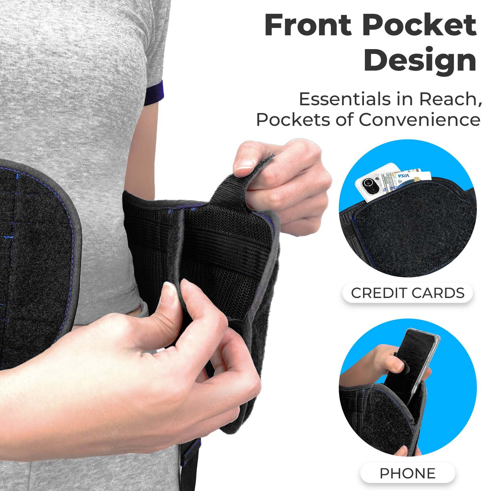 ZOYER Recovery Back Brace with Lumbar Support