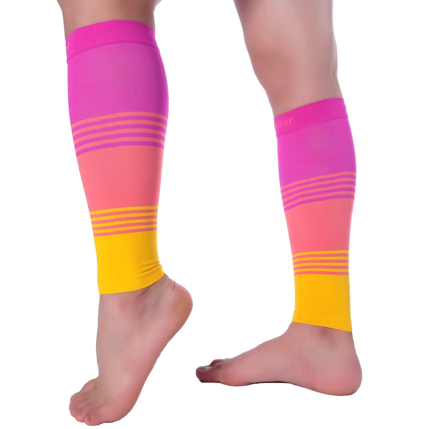 Compression Calf Sleeve for Men & Women, Medical Grade, 20-30mmHg Graduated S…
