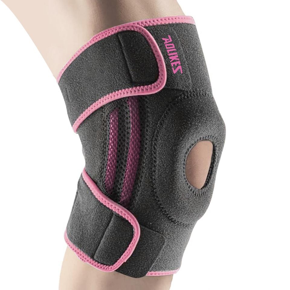 Aolikes 1pcs Knee Brace for Women & Men with Side Stabilizers, Patella Knee Brac