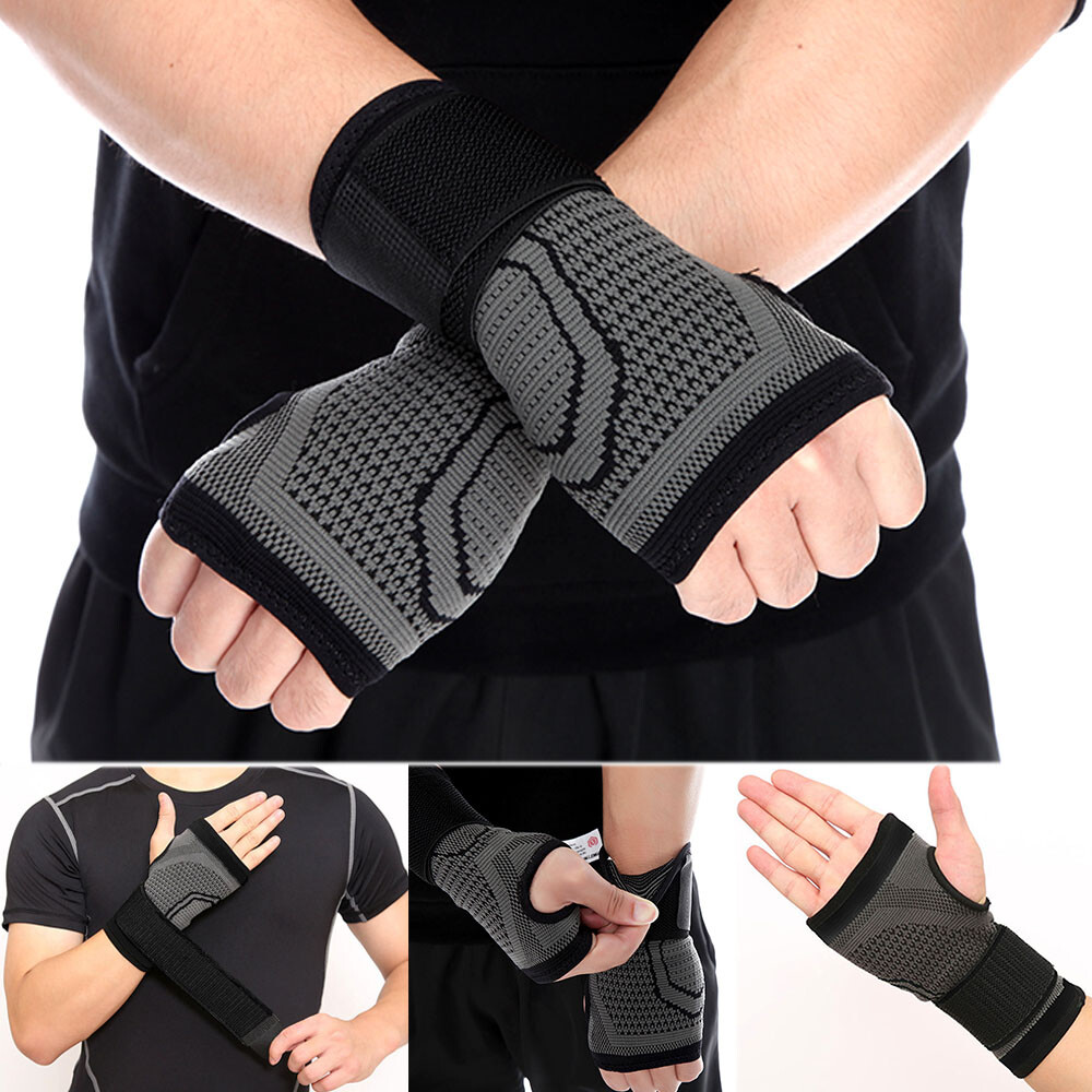 CFR Copper Compression Hand Wrist Brace Support Glove Arthritis Carpal Tunnel