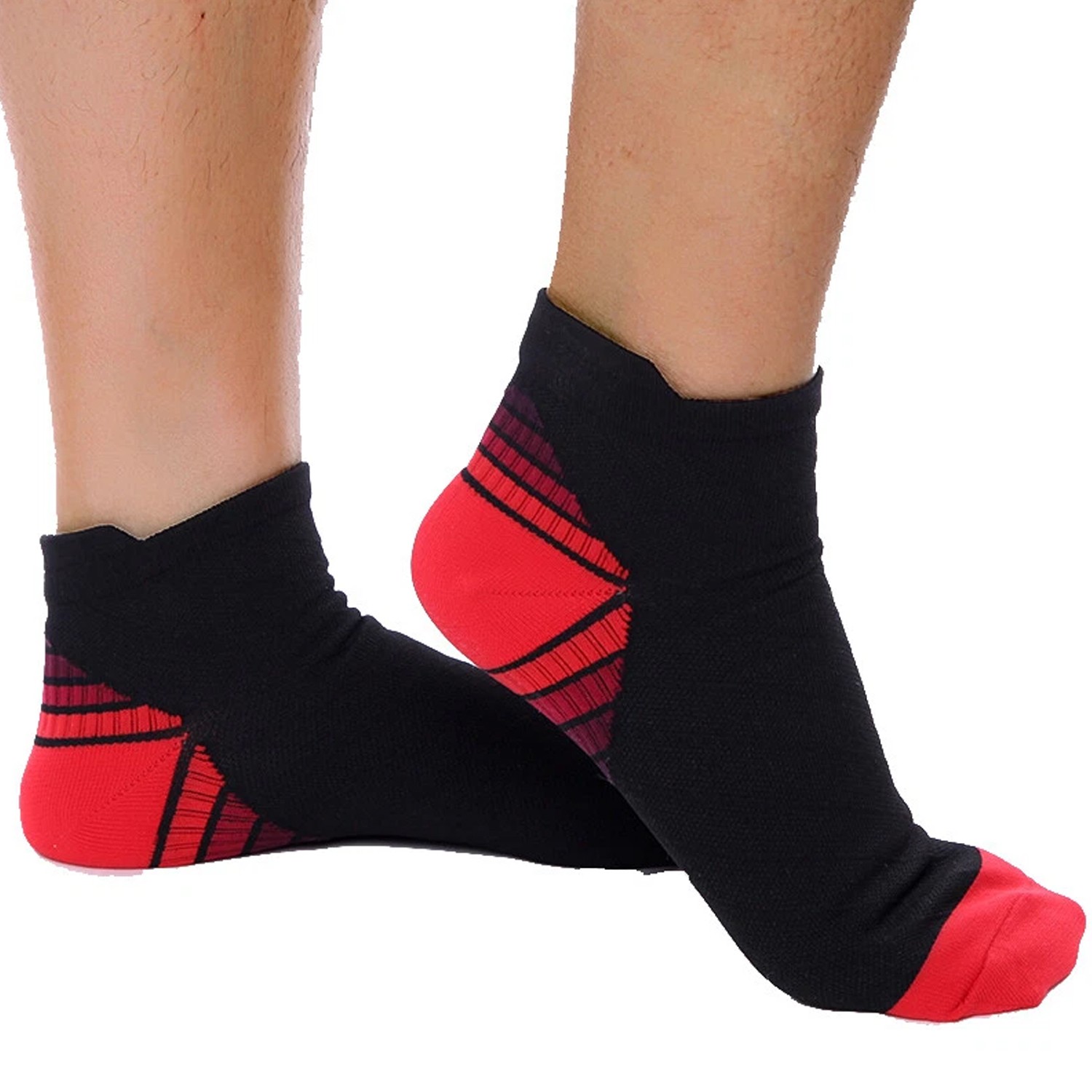 Copper Ankle Support Brace Compression Socks High Elastic Foot Pain Relief US
