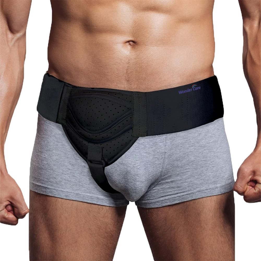 Inguinal Hernia Belt for Men & Women with Removable Compression INDIAN SELLER