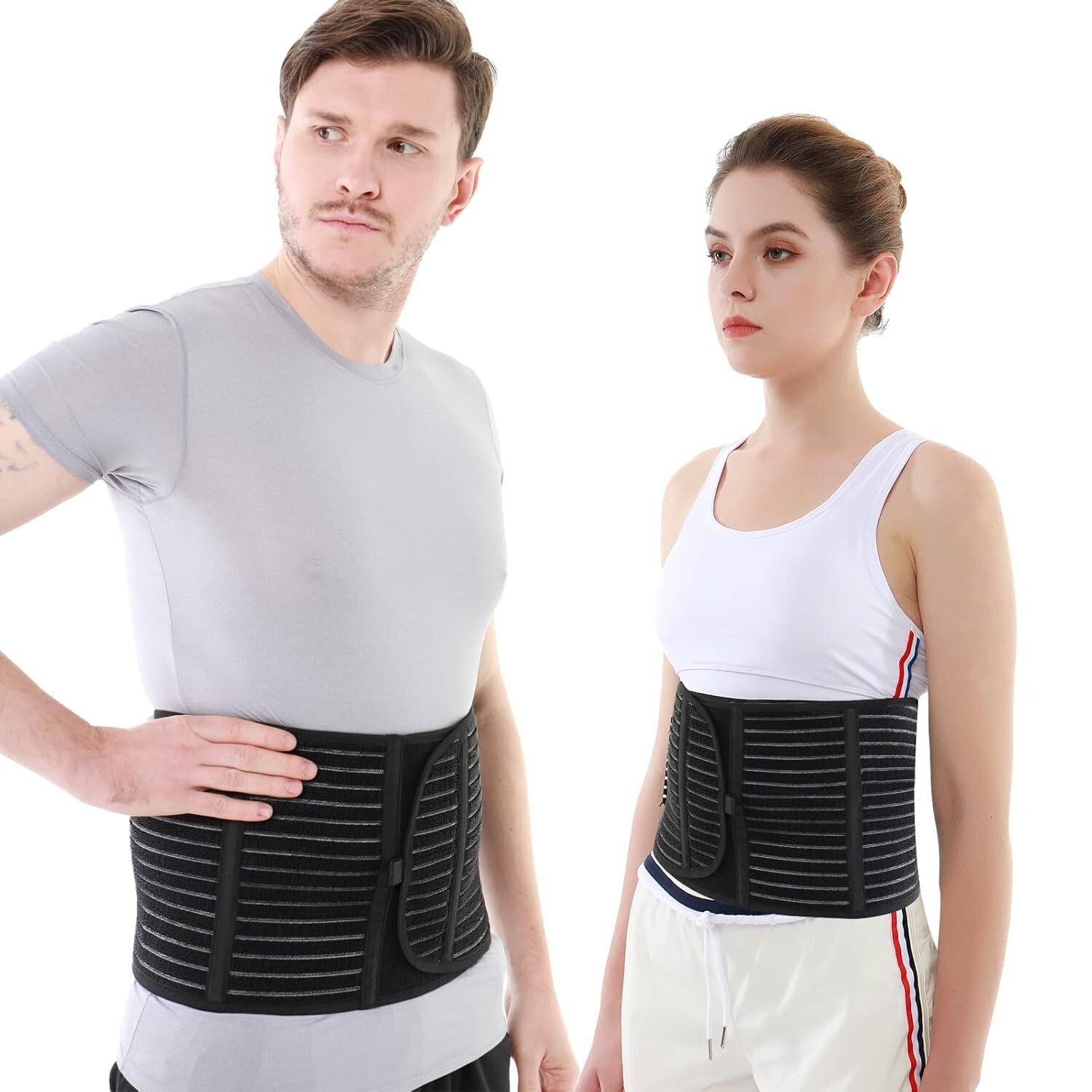 Umbilical Hernia Support Belt for Men Women Abdominal Binder Belly Button Girdle