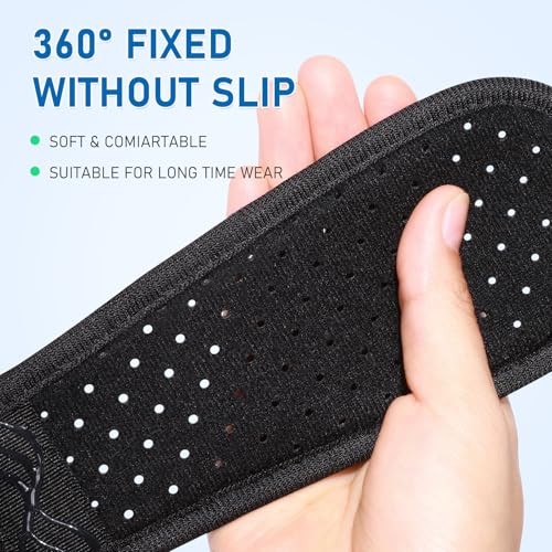 Laway Hernia Belt for Men & Women – 2 Removable Compression Pads for Large