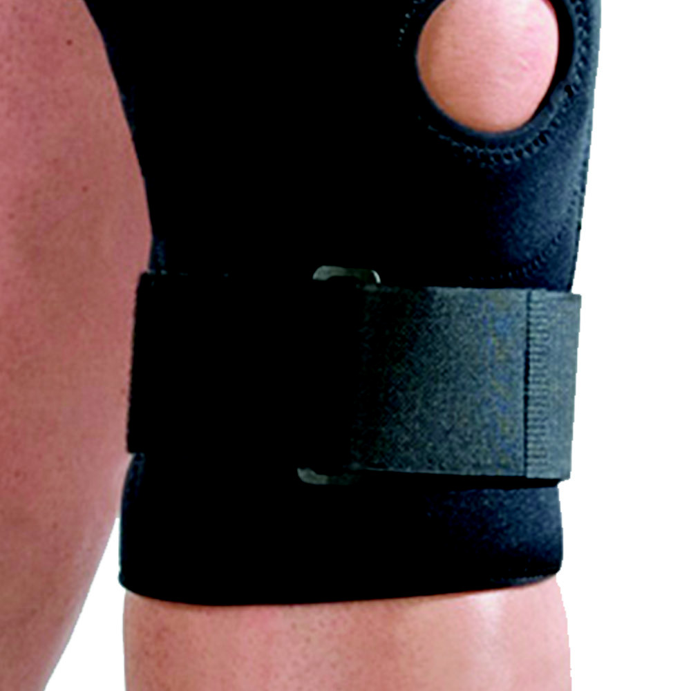 FGP Filamed 601 Neoprene Tubular Fence Knee Brace Knee Brace Black