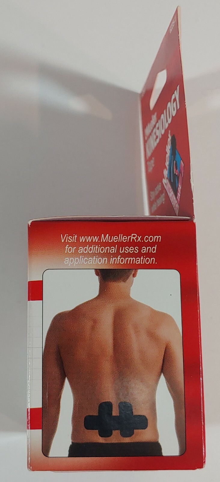 Mueller Sports Medicine Kinesiology Tape 2.0 in x 16.4 ft Black