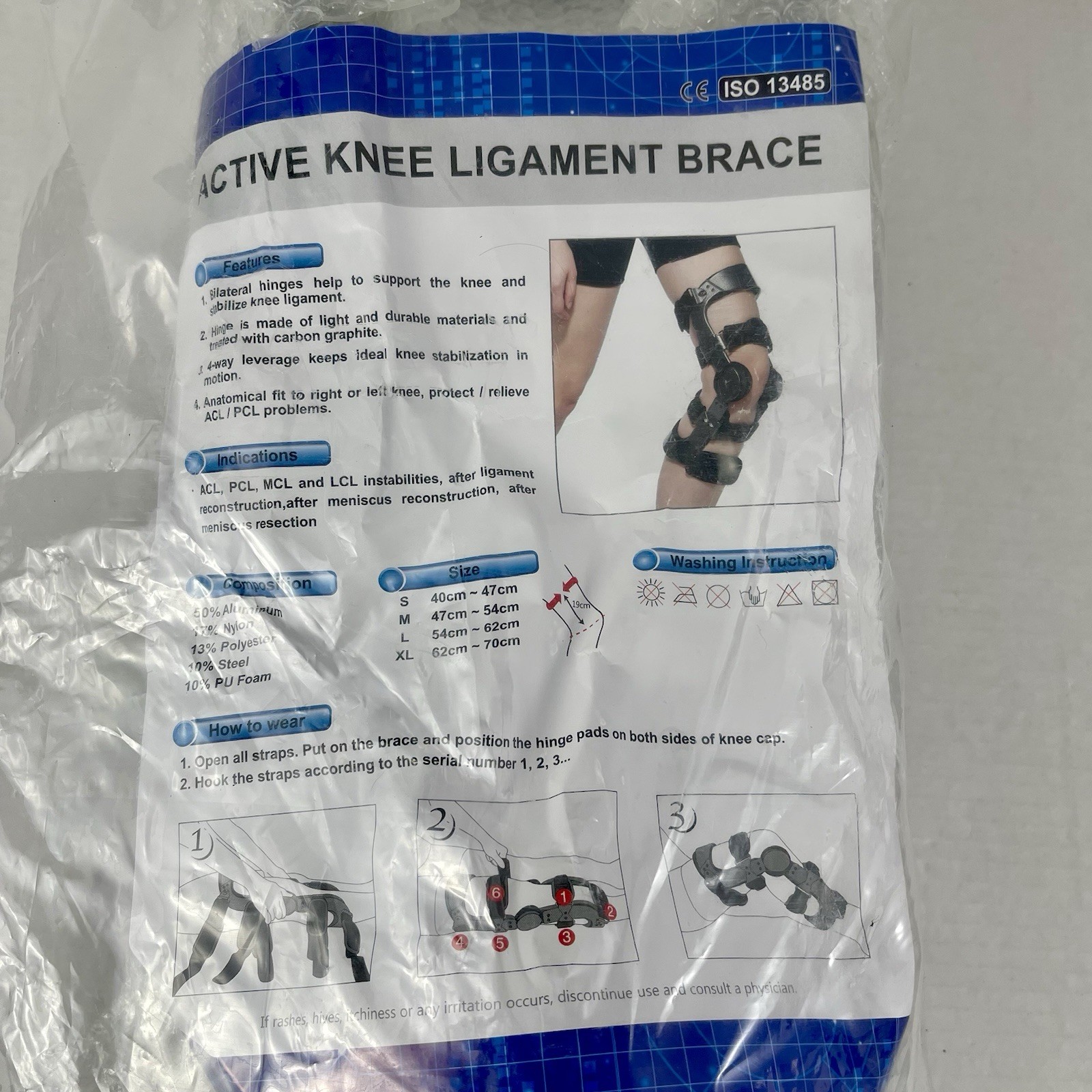 COBRA Dual OA Right Knee Brace NIB BRAND NEW Medium 47cm – 54cm