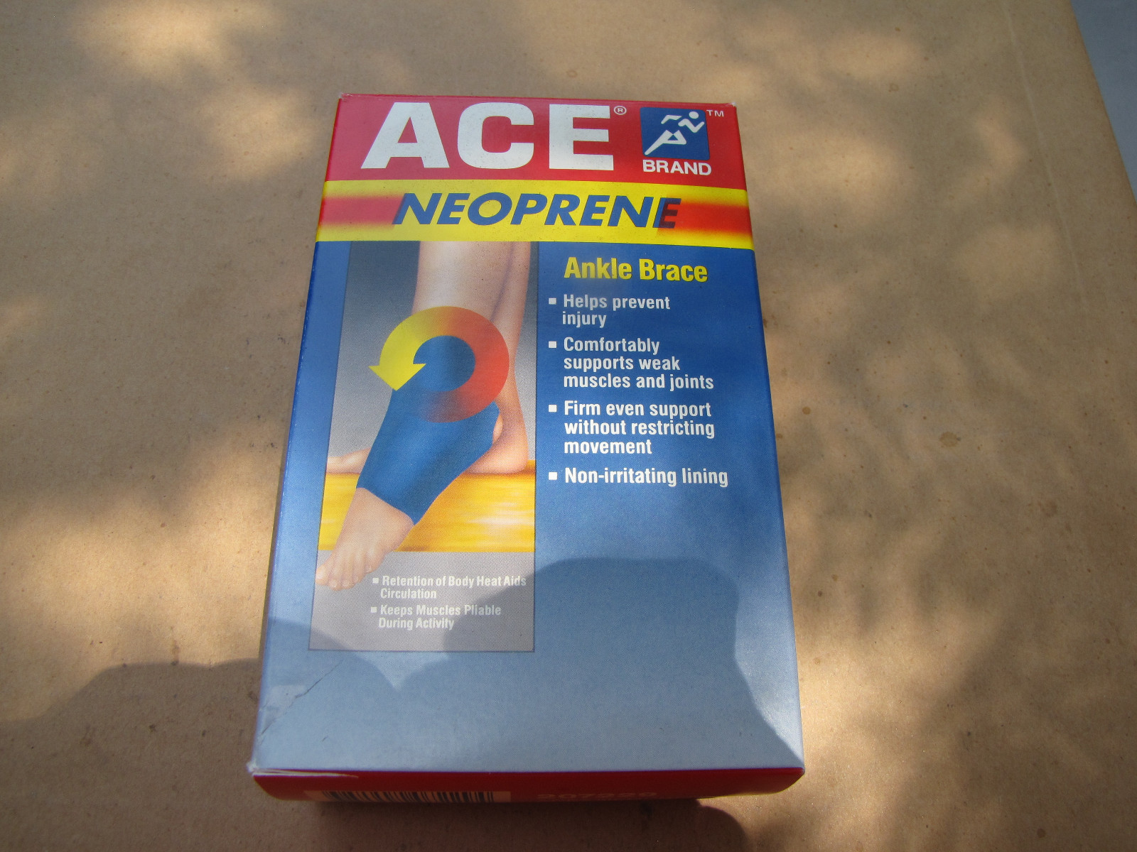 2 LOT OF Ace Ankle Brace Neoprene SMALL 7″-8″ FREE SHIPPING 207229