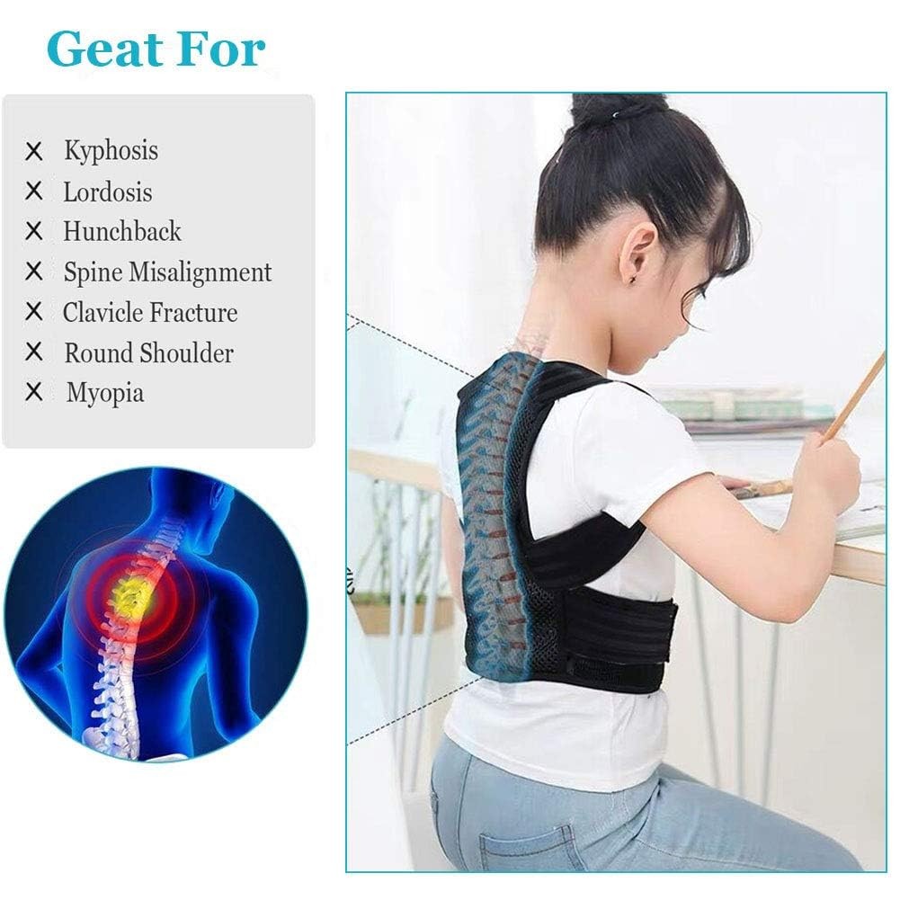 Professional Posture Corrector for Kids and Teens, Effective Upper Back Postu…