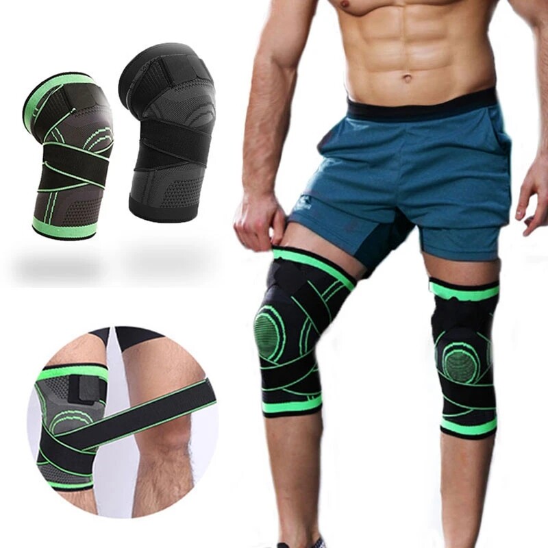 Knee Pads Brace Women Men Sports Support Arthritic Joints Compression Sleeve Gym