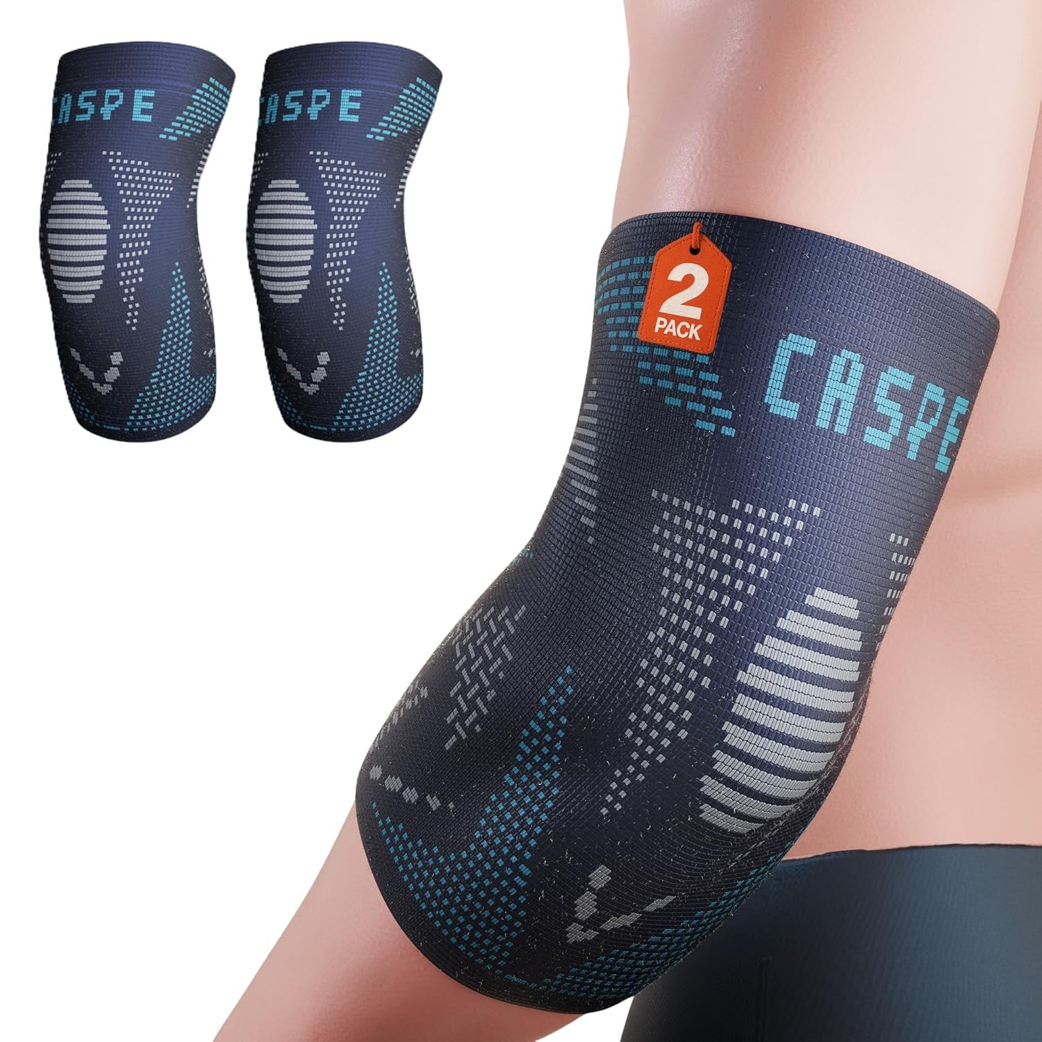 2 Pcs Elbow Brace Compression Sleeve Arthritis Joint Pain Relief Gifts for Men