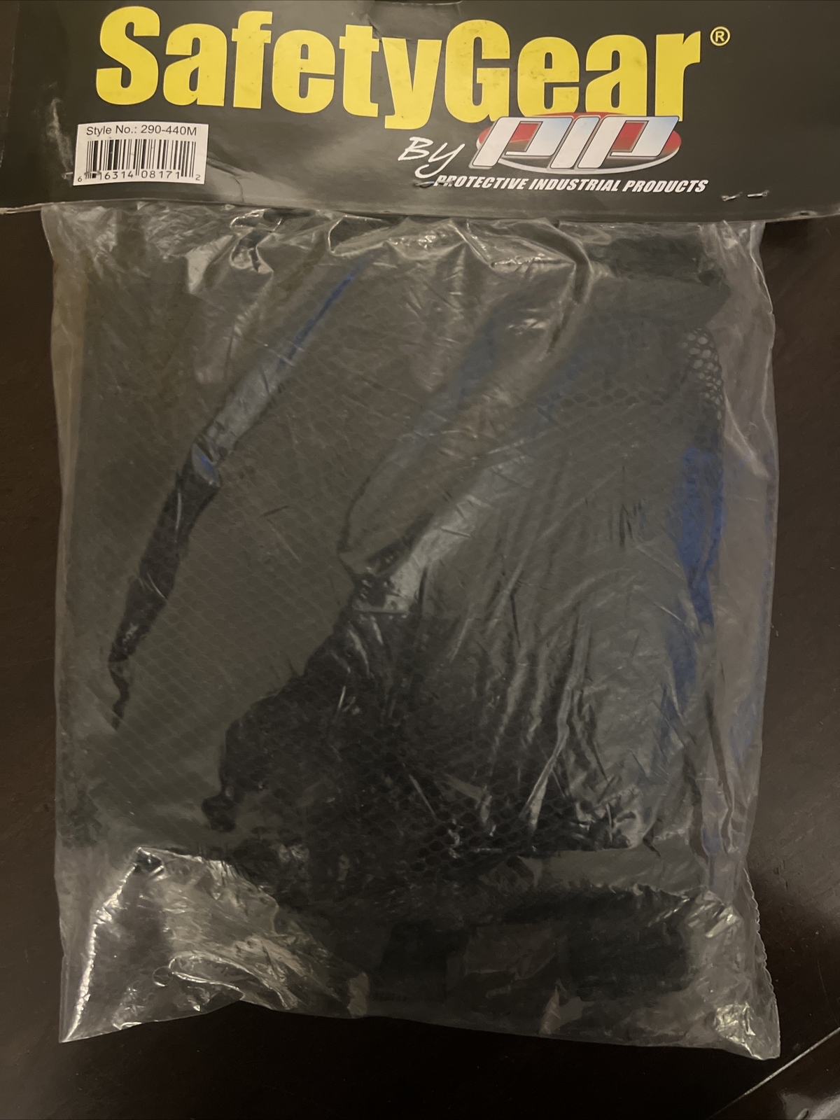 MEDIUM Safety Gear PIP Back Support Belt Mesh Black 290-440M