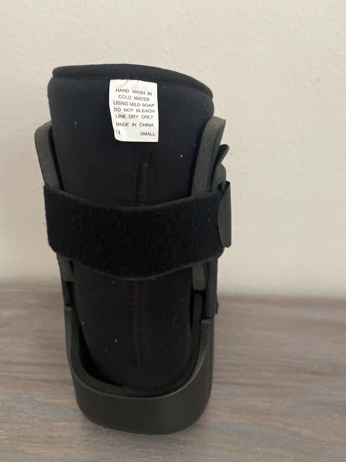 Orthotic Brace Boot Shoe For foot drop black size small – NEW-
