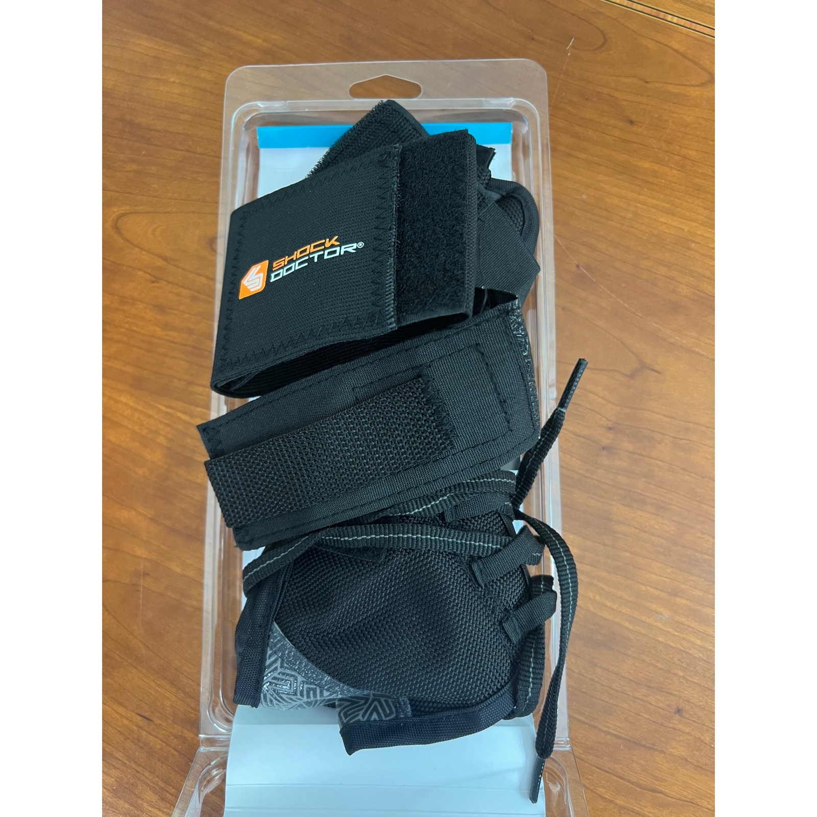 Shock Doctor 851 Ultra Wrap Lace Ankle Support Black Medium Level 3 Stability