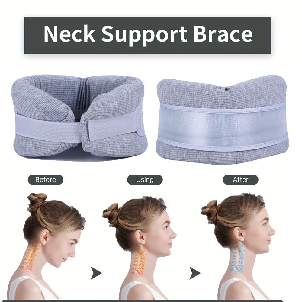 Neck Stretcher Cervical Brace Traction Medical Device Orthotic Pillow Collar