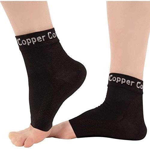 Recovery Foot Sleeves – Ankle and Plantar Fasciitis Support Large (1 Pair)