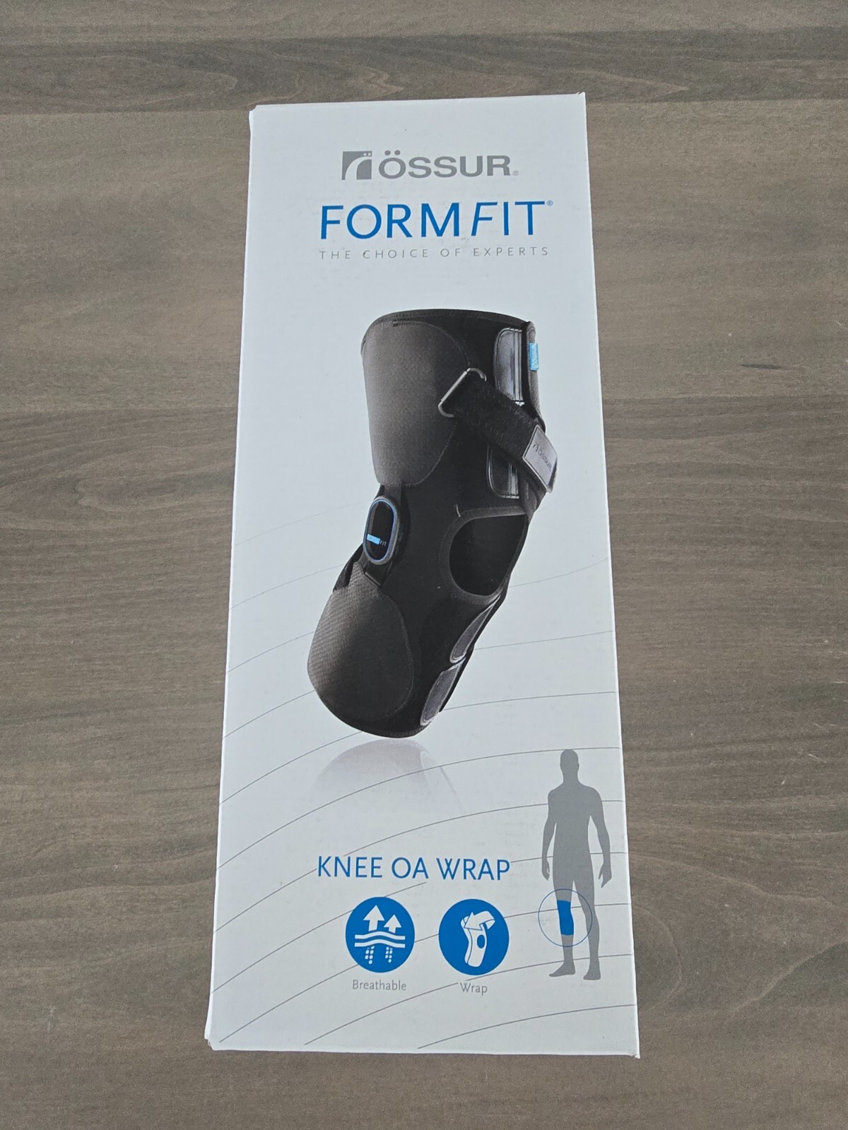 Ossur Form Fit Knee OA Wrap Right and Left Brace, (Set of 2) Single Hinge Design