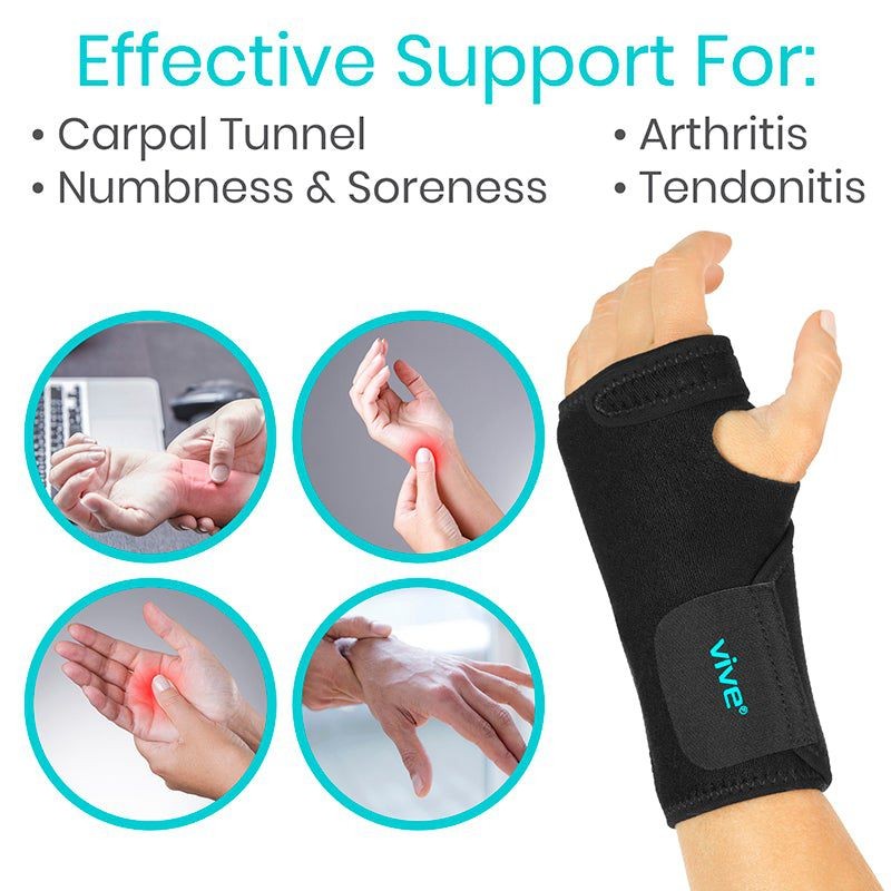 VIVE Wrist Brace Right Hand One Size Fits Most