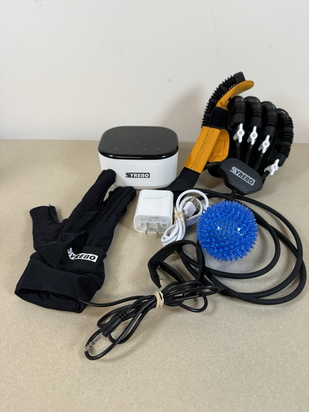 Syrebo SY-HRC10Right small Soft Robotic Rehabilitation Glove Therapy Hand Glove