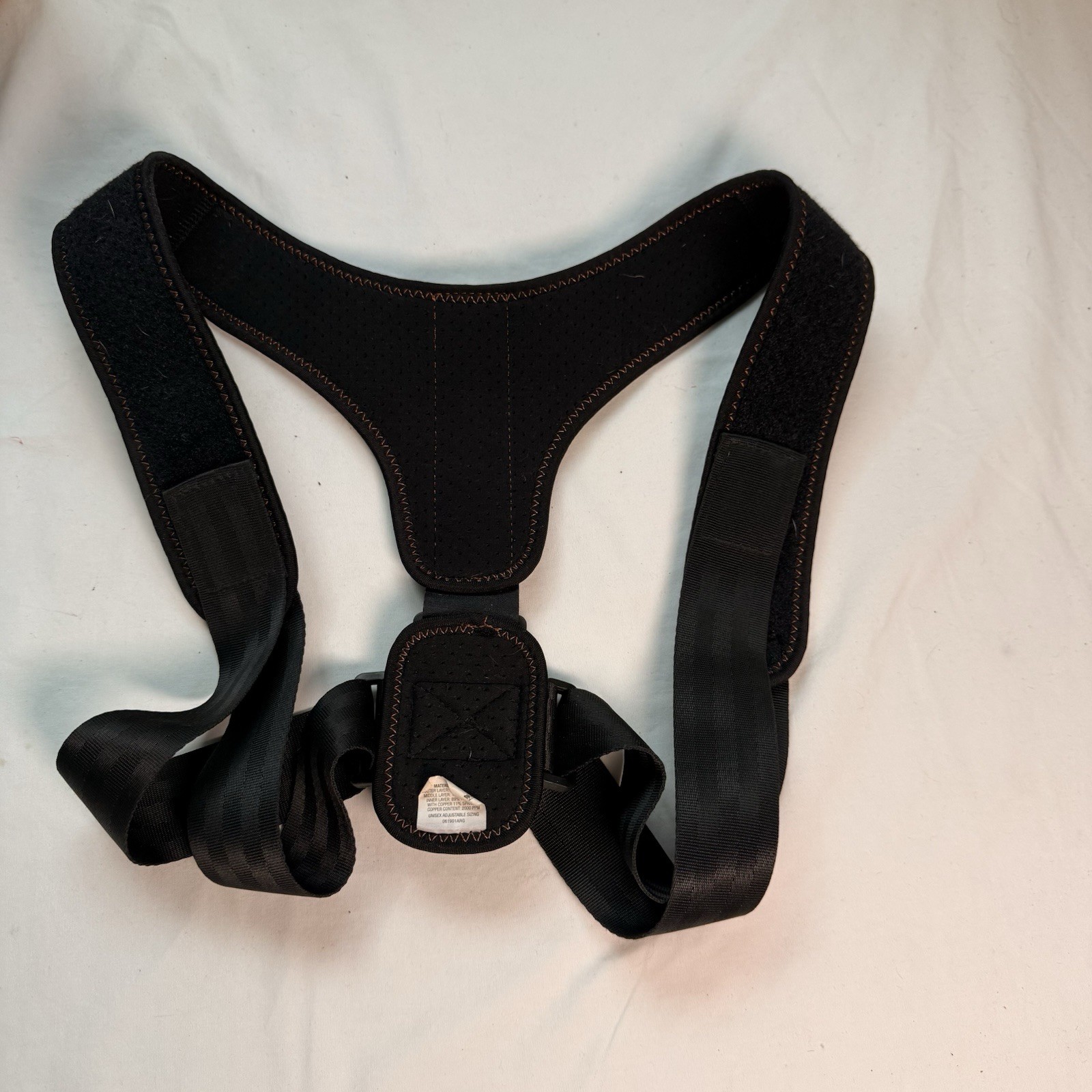 Posture Doctor Quick & Easy Posture Corrector – Black – Unisex -Adjustable