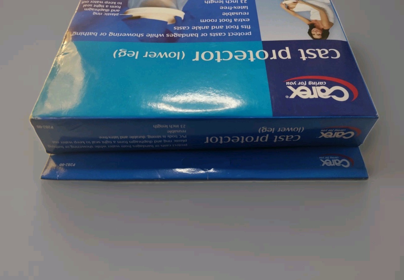 Carex Leg Cast Protector- Lower Leg Free Shipping P202 Open Box