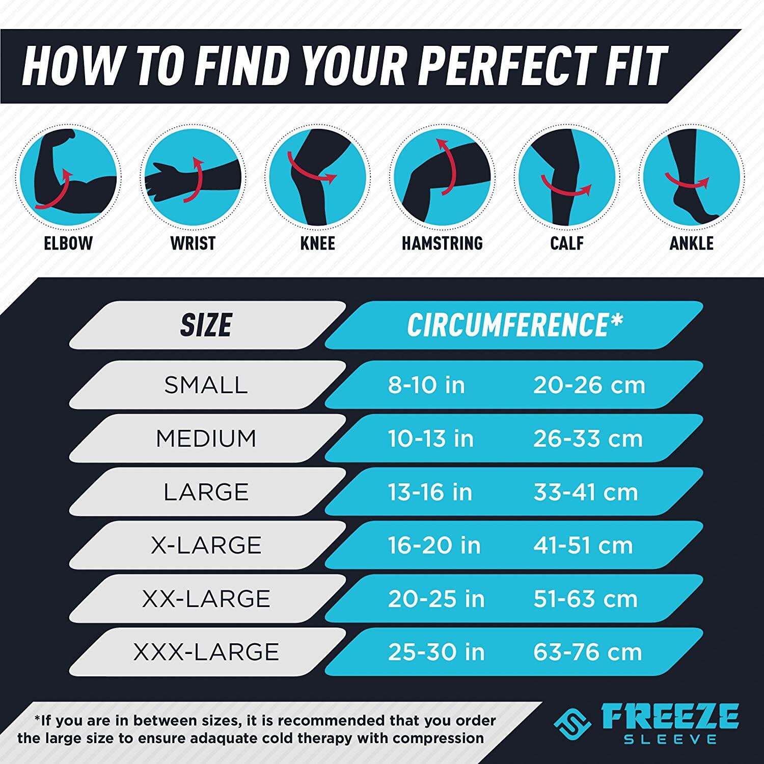 Freeze Sleeve Cold Therapy Compression Sleeve