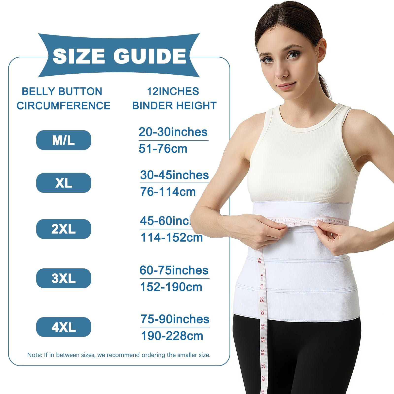 Abdominal Belt for Hernia, Diastasis Recti, Postpartum Wrap, Tummy Tuck, Slim…