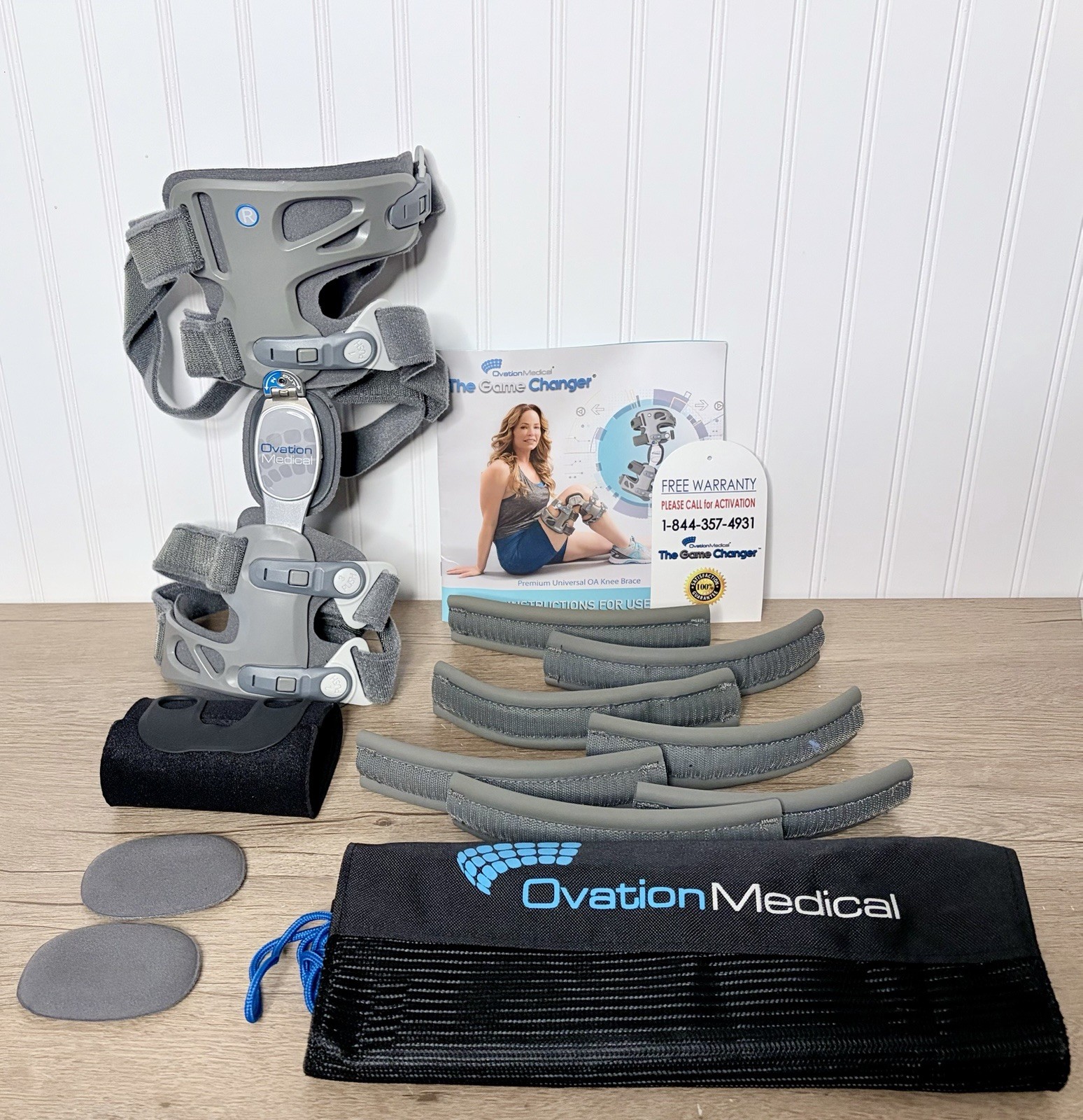 Ovation Medical Game Changer Premium Universal OA RIGHT Knee Brace