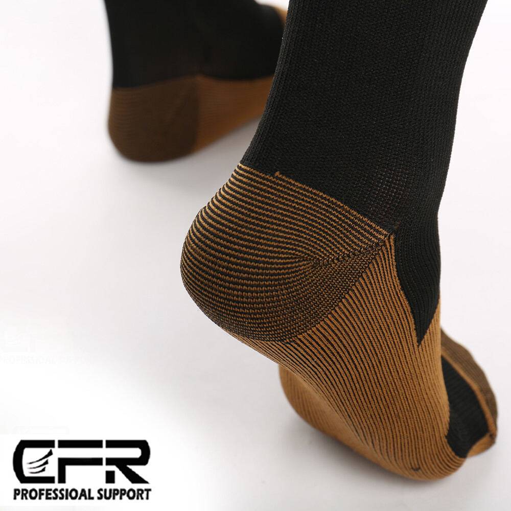 Copper Compression Socks 15-20mmHg Best for Men Women Running Athletic Medical *