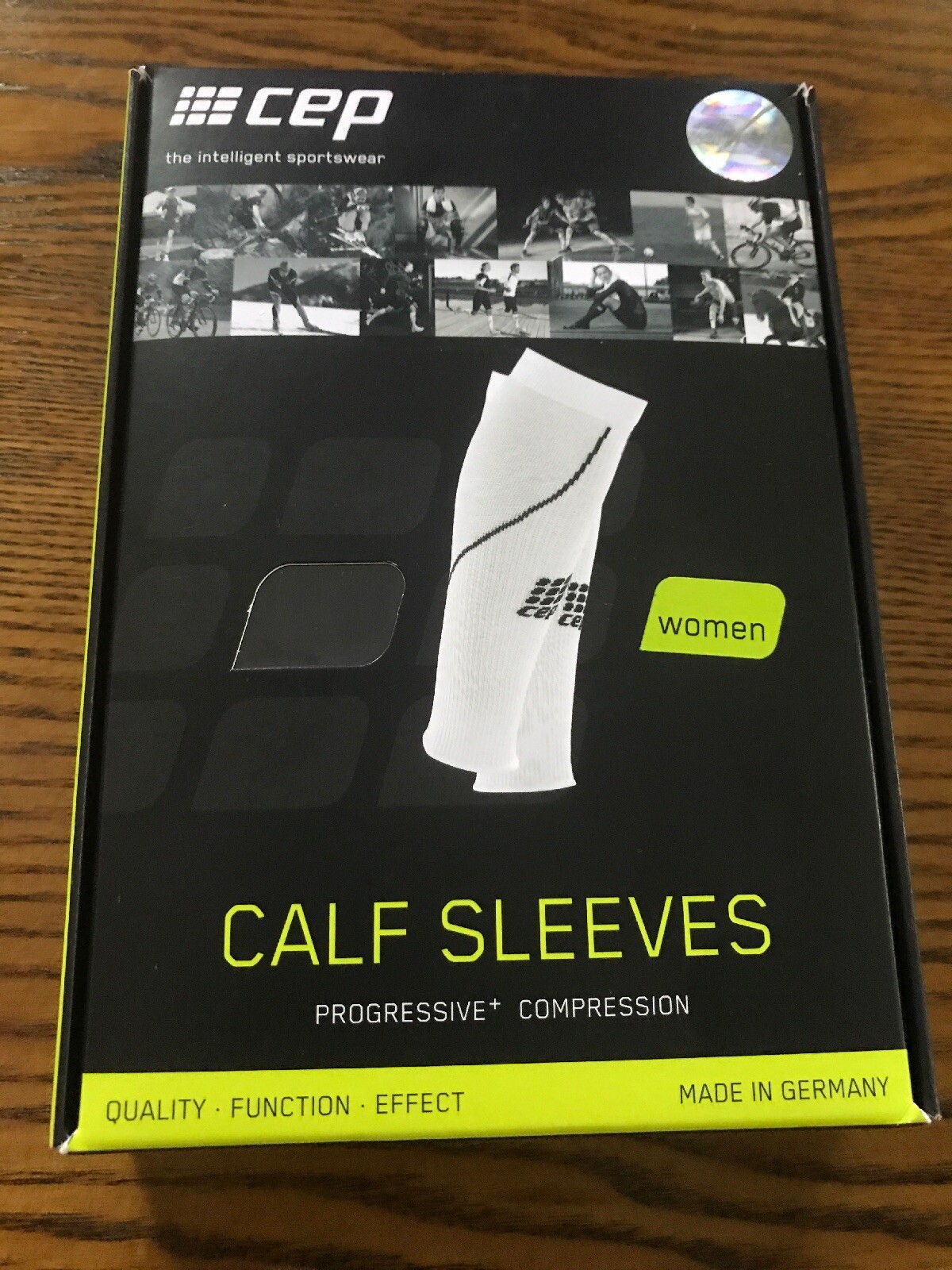 CEP Sportswear Allsports Compression Sleeves Women’s Size II Medium Black