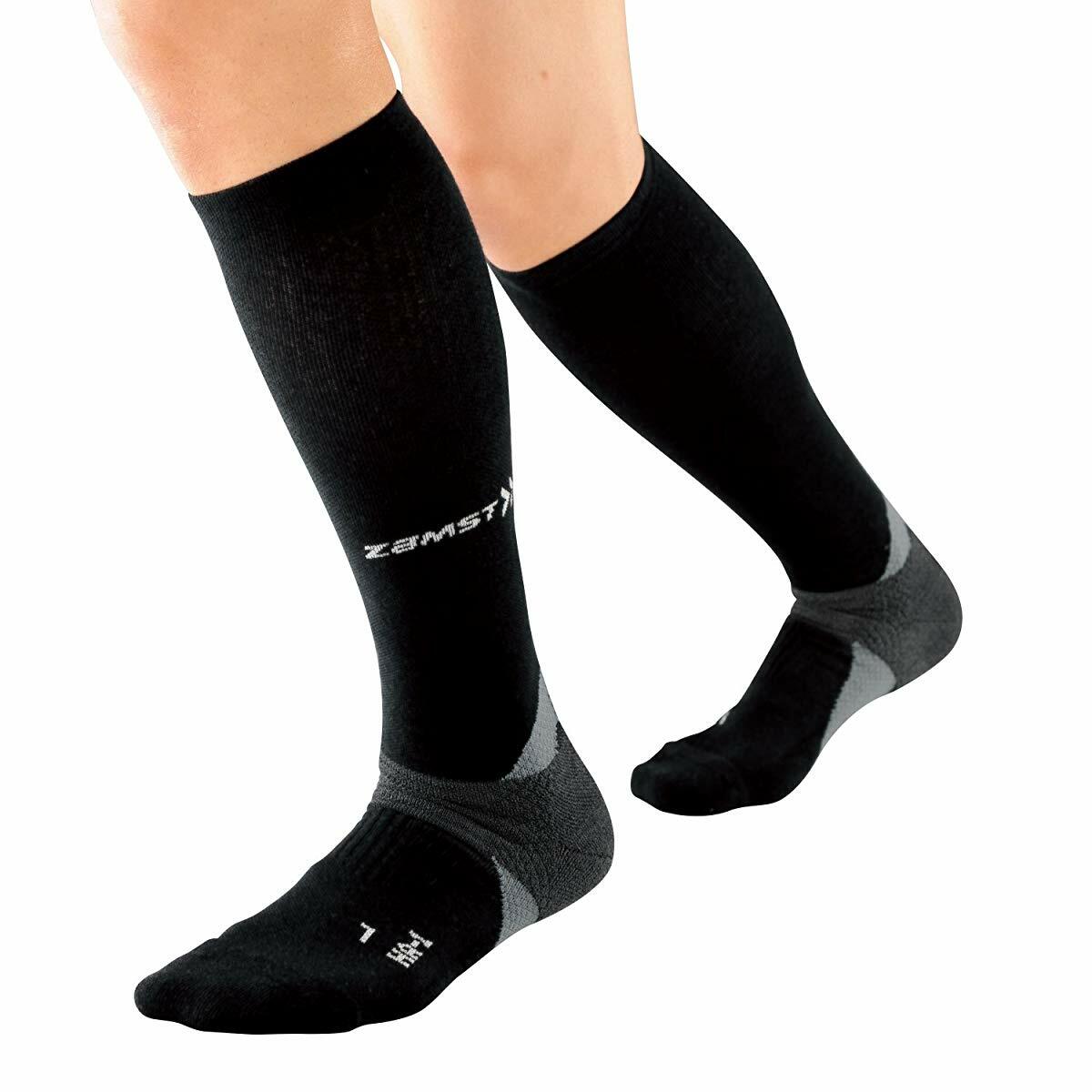 ZAMST arch lift socks HA-1 (pair) M size black 375 402