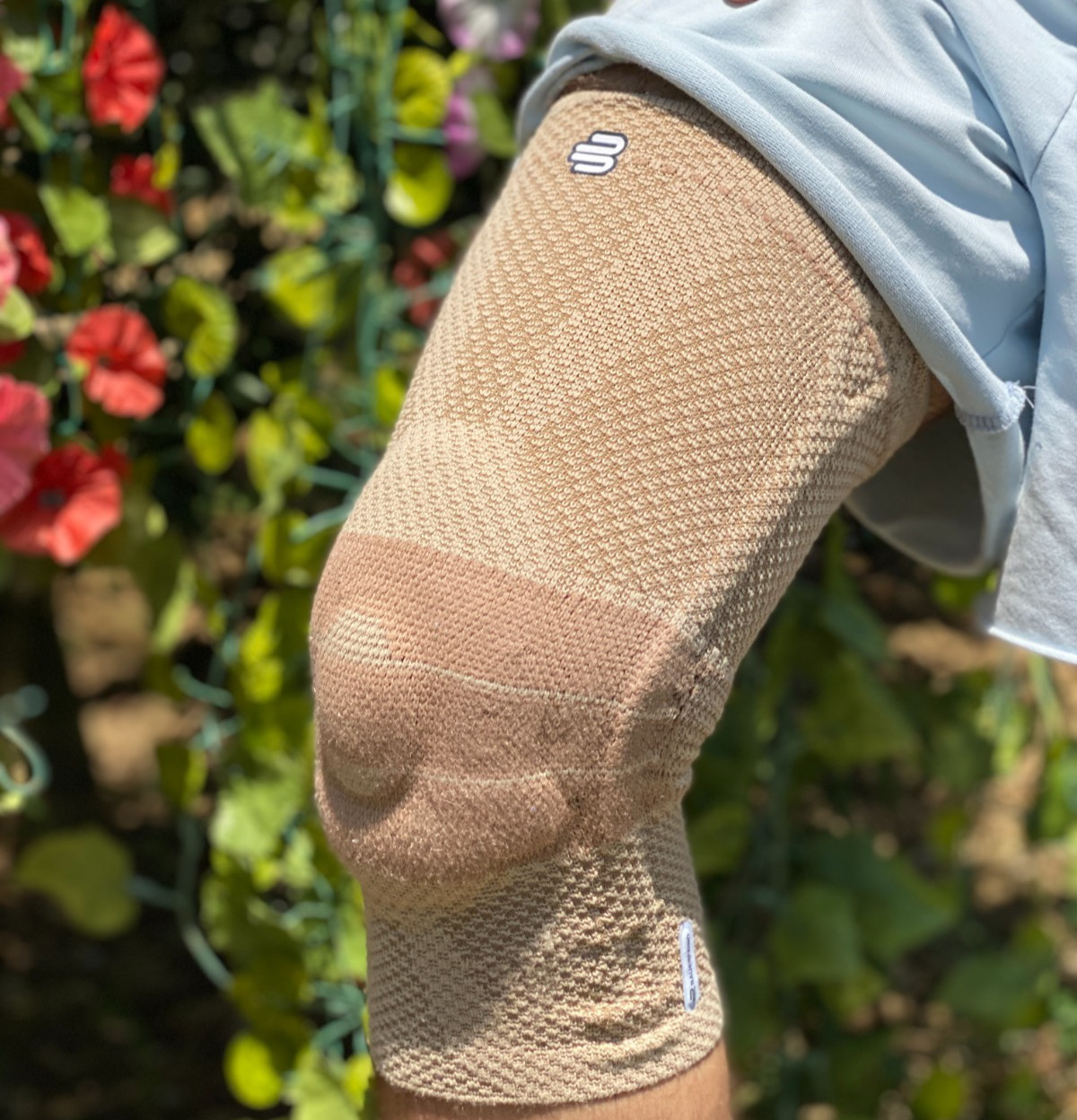 Bauerfeind GenuTrain Size 5 Knee Joint Brace Patella Support Sleeve ACL