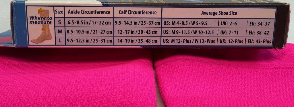 CS6 Performance Compression Calf Sleeves (Pink Fusion) Small
