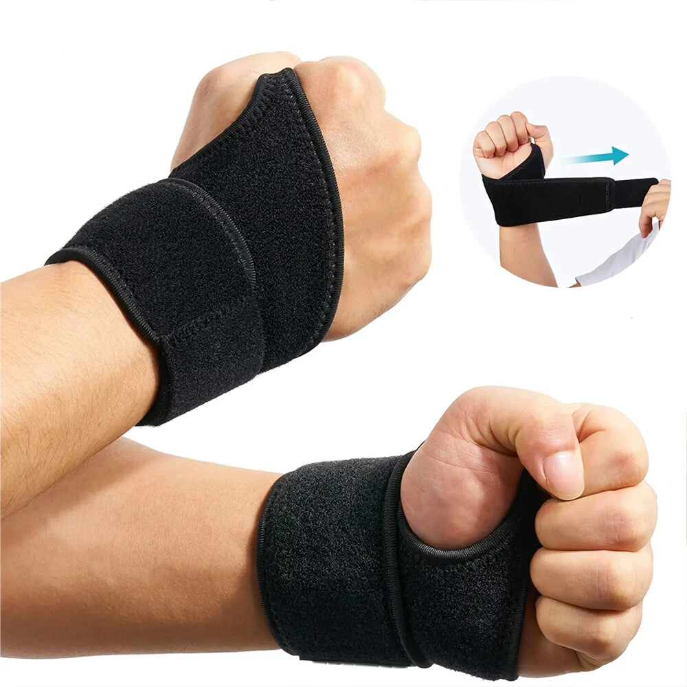 Muñequeras Soporte De Mano Para Túnel Carpiano Artritis Alivio Del Dolor Sport