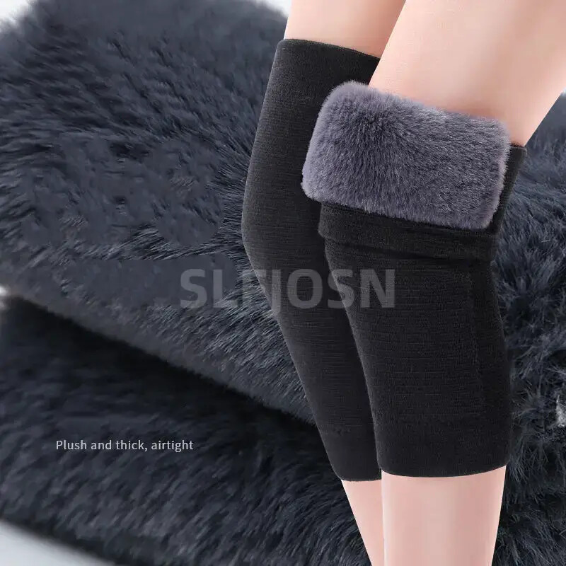 Women Men Elderly Winter Warm Knee Pads Cold Leg Arthritis Kneepad Knee Support