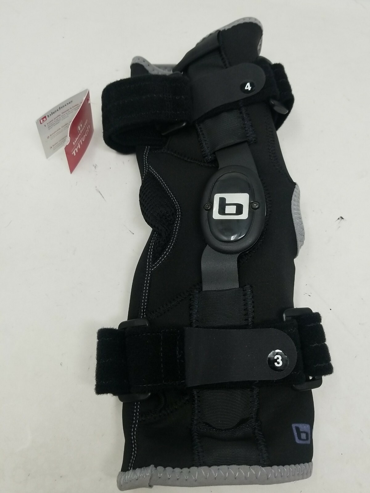 New BLEDSOE Soe Agile CROSSOVER Knee Brace Patella Tracking PT XS left x