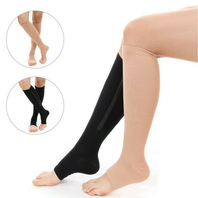 Medias DE Compresion Para Varices Alivia el Dolor de las Piernas Tobillos Pies