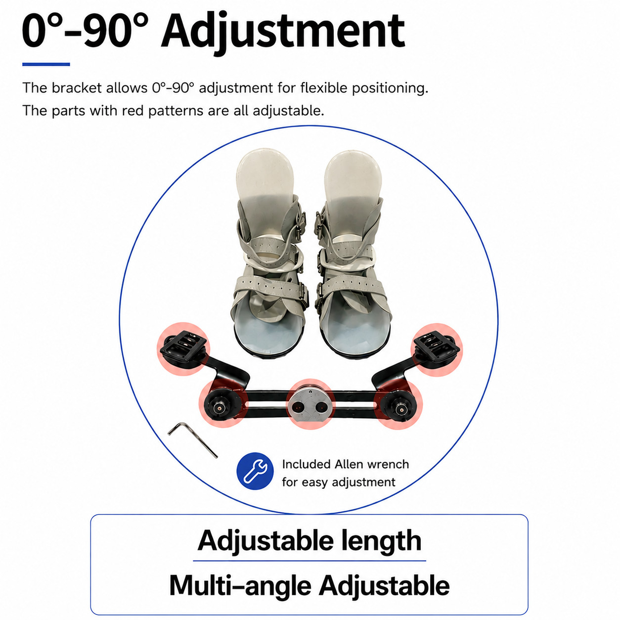 Pediatric Denis Browne Splint Shoes Foot Brace Adjustable Foot Alignment