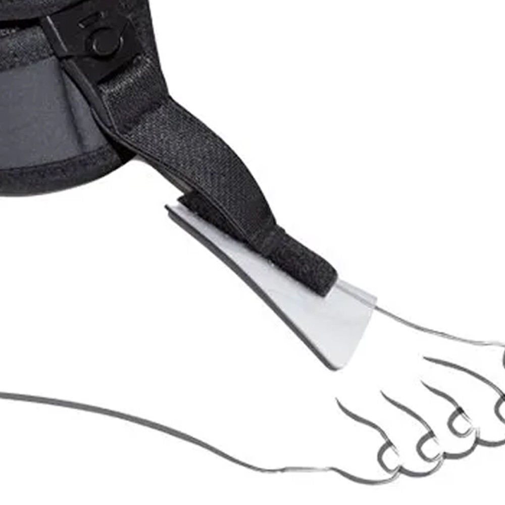 Tenortho Dynamic Spring-up Pendant Foot Support Brace Black