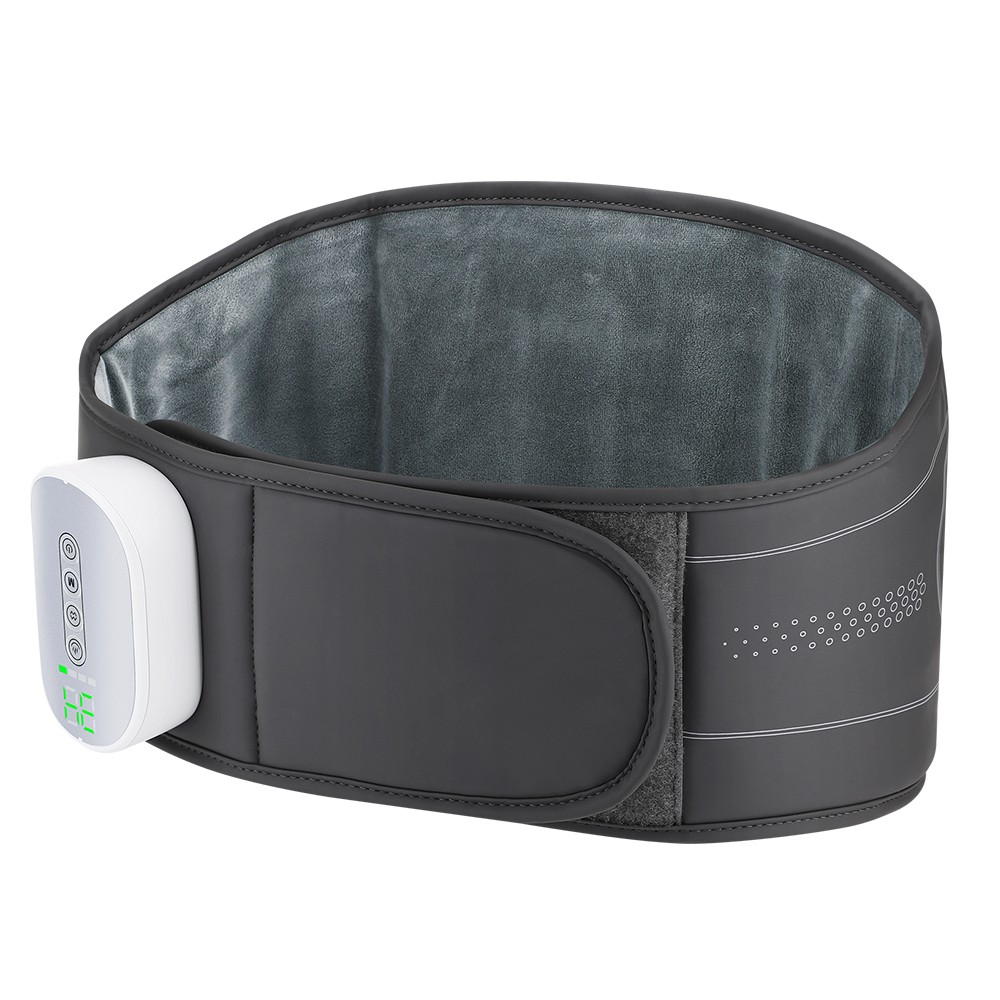 4-Level Heated Lumbar Massage and Decompression Belt for Lower Back Pain Relief