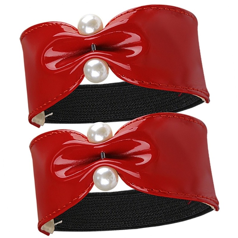 Pearls Ankle Bands For Sandals And Pumps Nonslip Heel Grip High Heels Straps