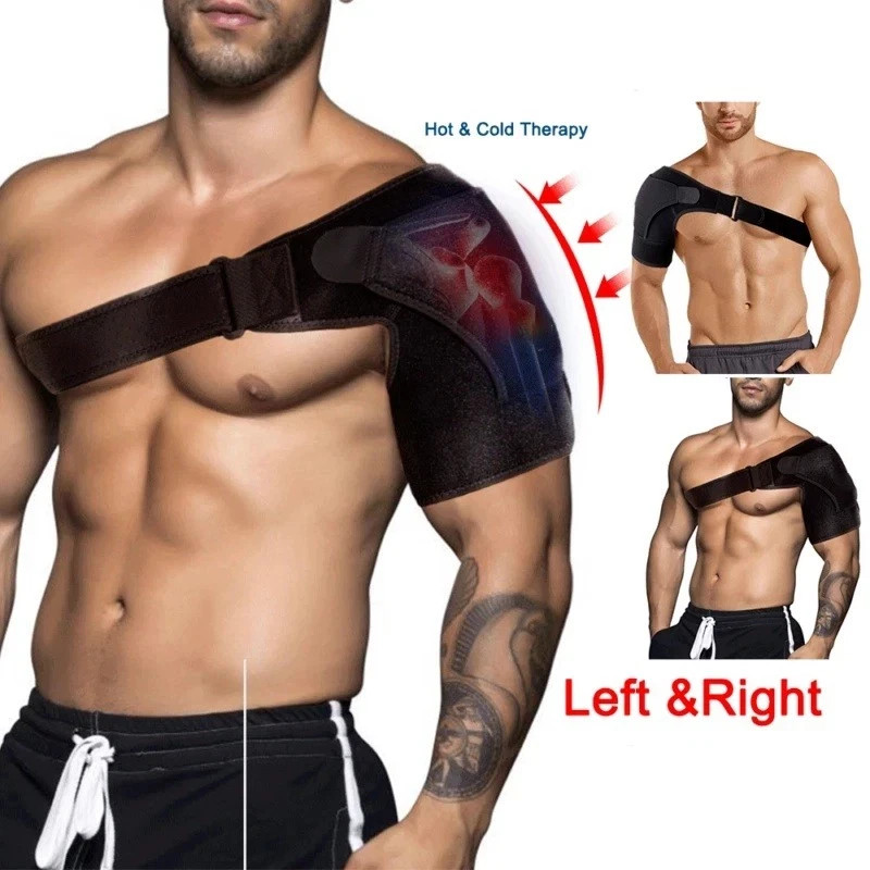 Shoulder Brace Support Compression Sleeve Torn Rotator Cuff Relief AC Joint Pain