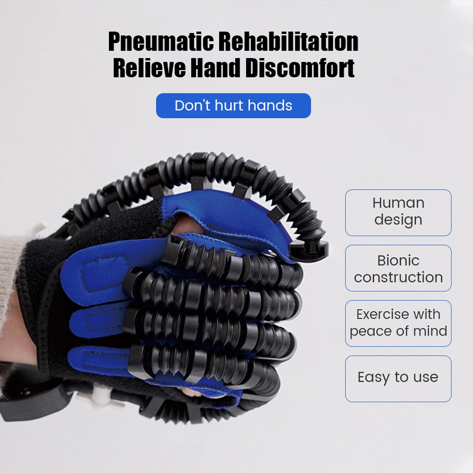 Rehabilitation Robot Gloves Stroke Hemiplegia Intelligent Massage Hand Function