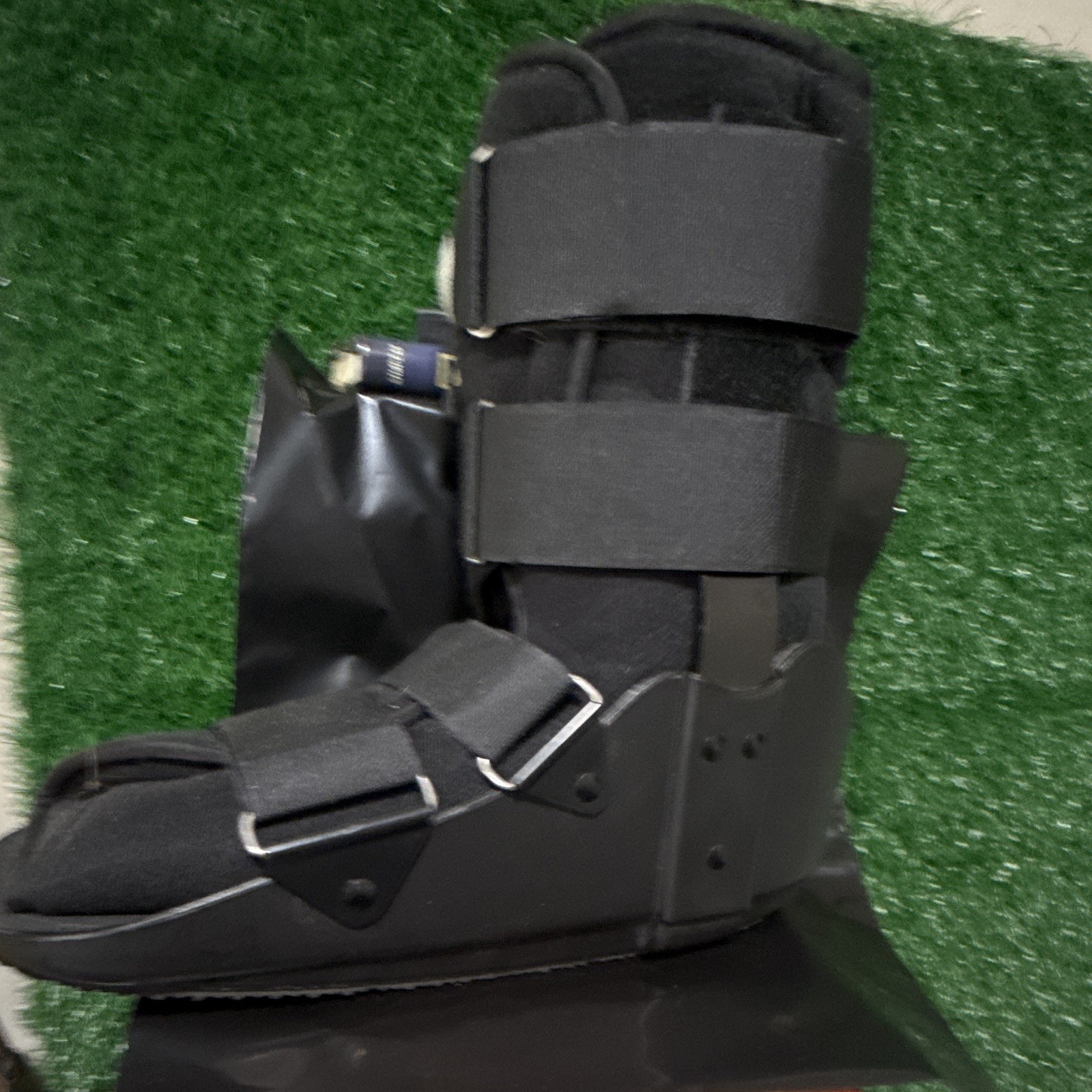 Black Adjustable Walking Boot for Foot Ankle Leg Immobilization Stabilization