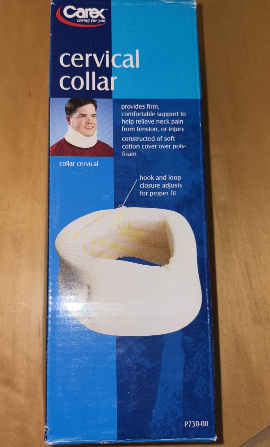 Carex Cervical Collar Neck Pain Relief – Provides Firm Comfort